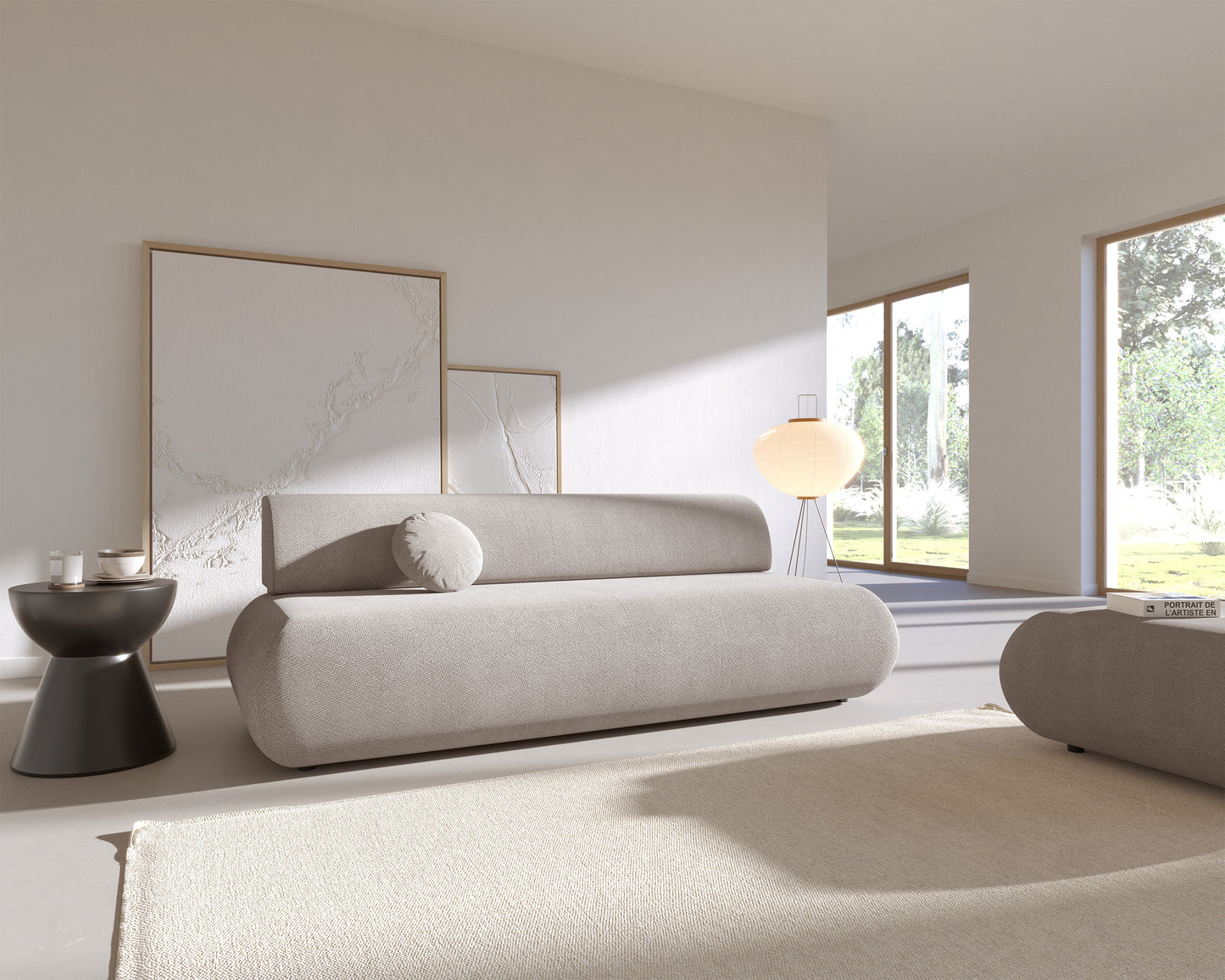 Dīvāns Arman 214/100/74 cm Vinci 25 - N1 Home