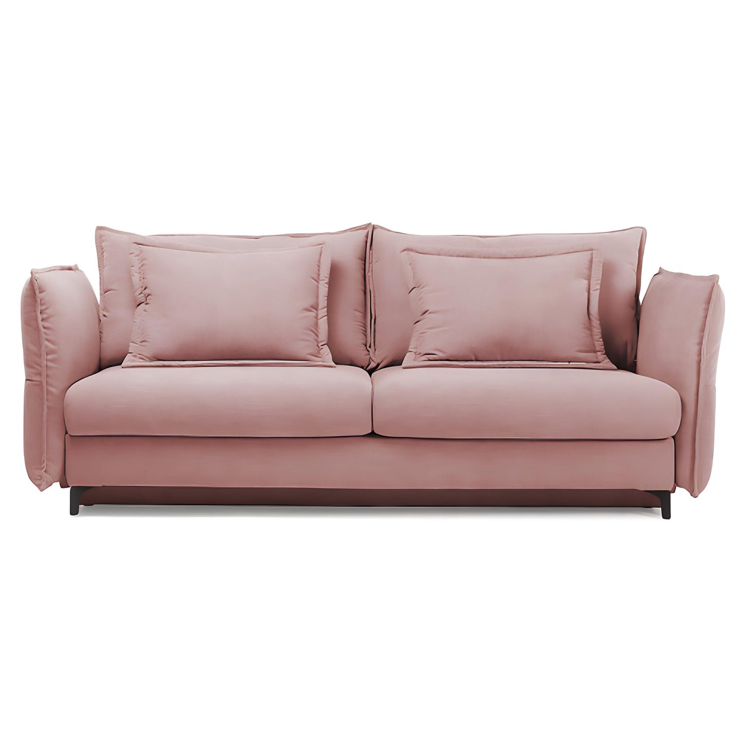 Dīvāns Carmen Befame 101/230/115 cm rozā - N1 Home