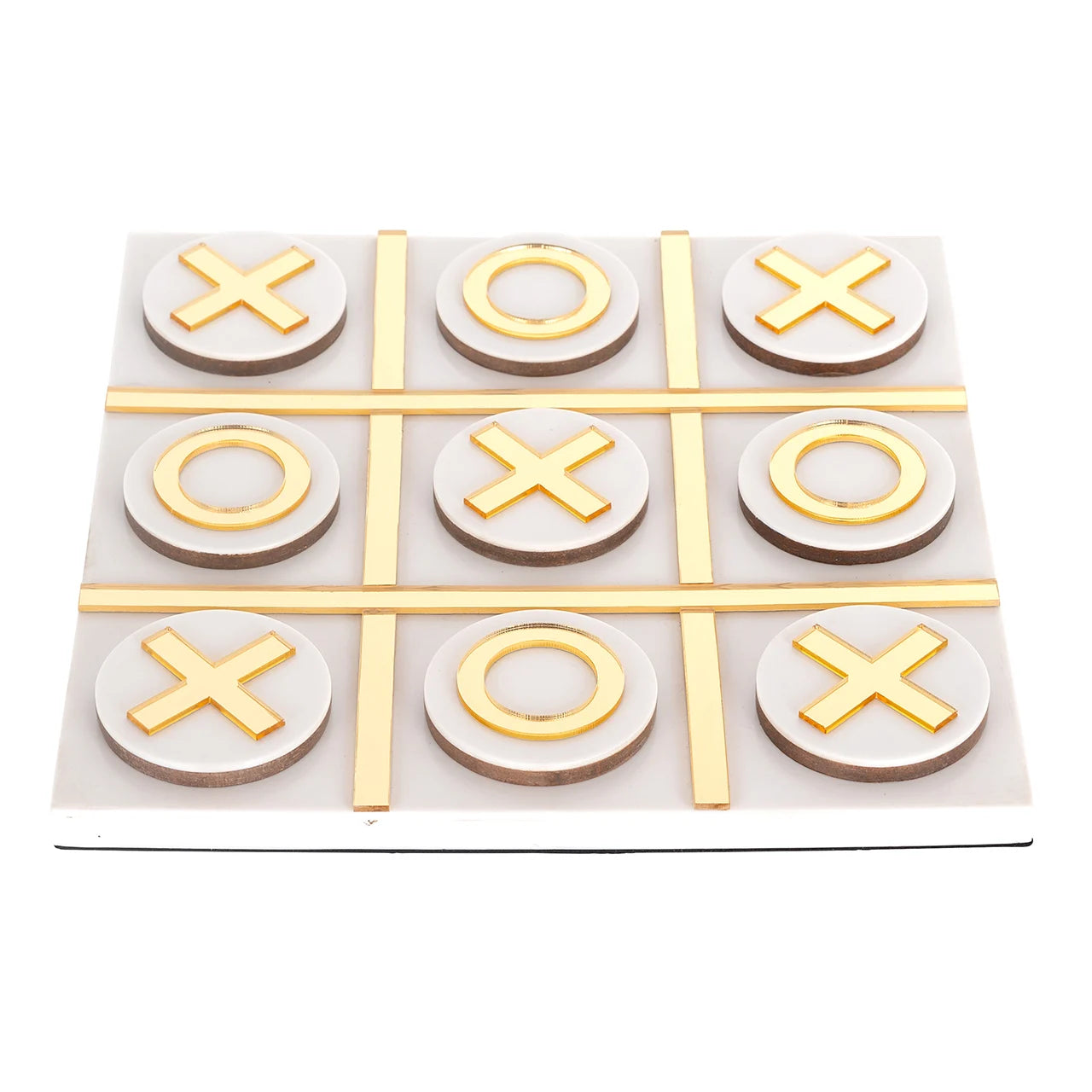 Dekoratīvs priekšmets Richmond Interiors Tic tac toe Maylie 2/26/26 cm balts - N1 Home