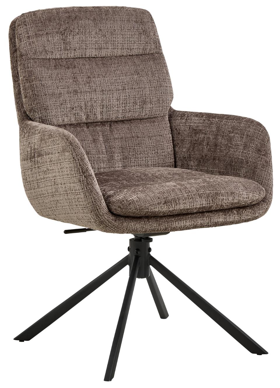 Krēsls Edgi 61/67/94 cm dusty brown 24 - N1 Home