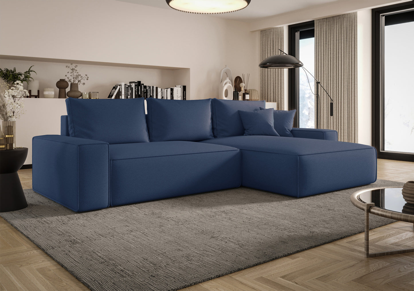 Dīvāns Larosh 85/280/185 cm Aragon 74