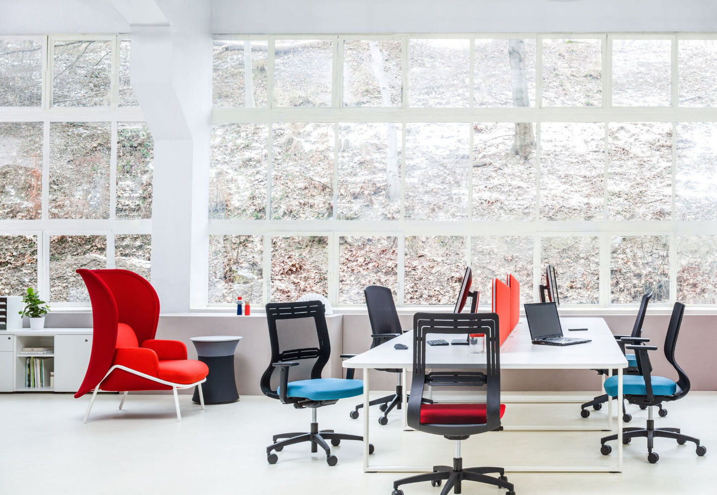 Krēsls Tana 65/65/120 cm pelēks/dažādas polsterējuma krāsas - N1 Home