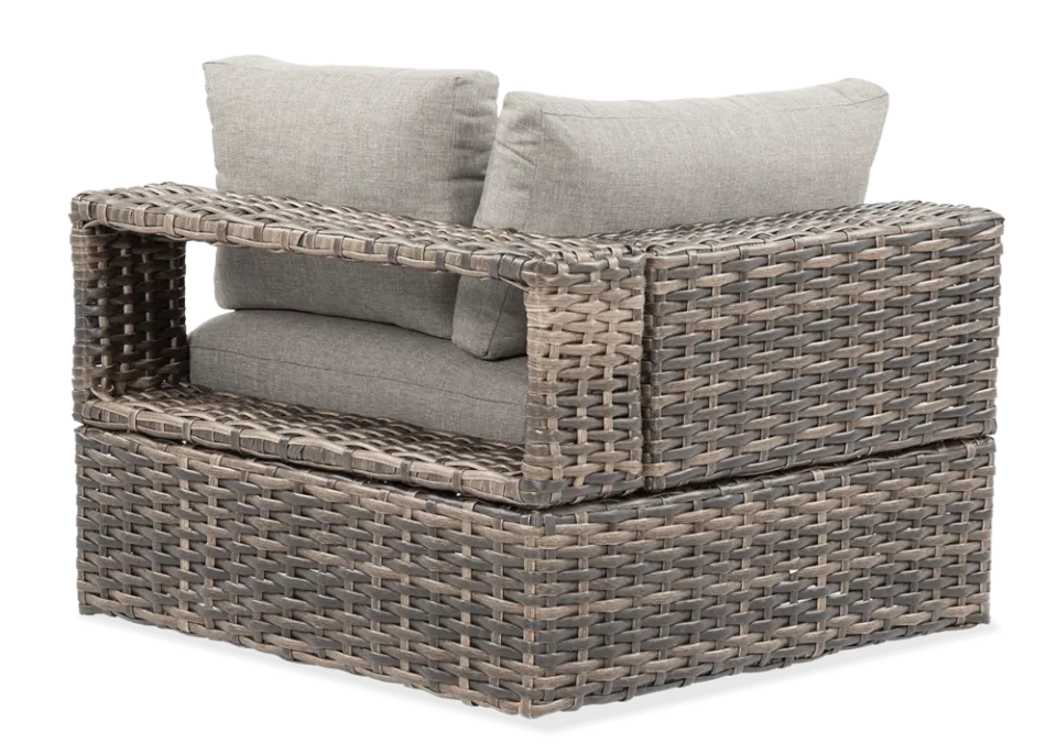 Dārza dīvāns Russe Kafe pelēks - N1 Home