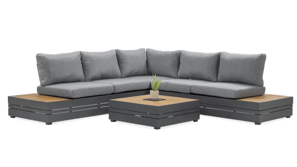 Dārza komplekts Marvi tumši pelēks - N1 Home