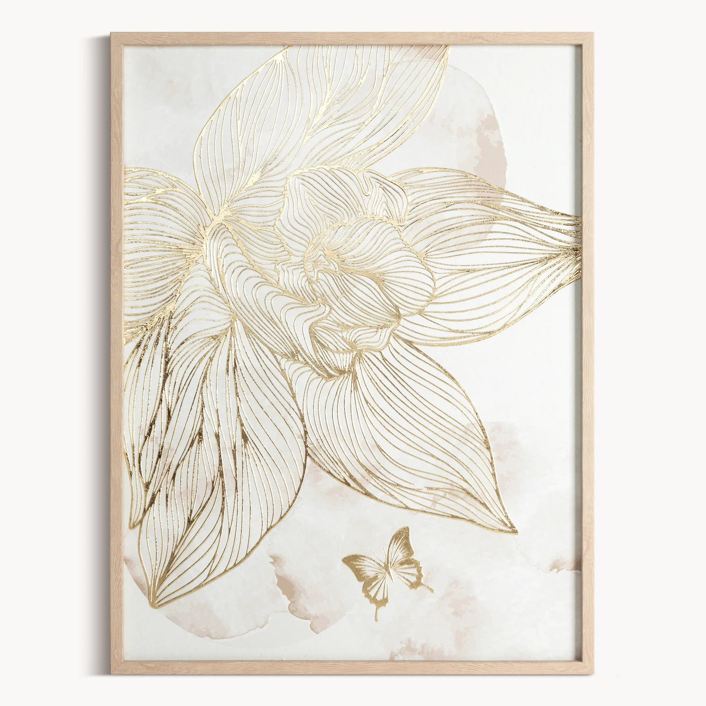 Glezna Asti 45/60 cm balts/zelts - N1 Home