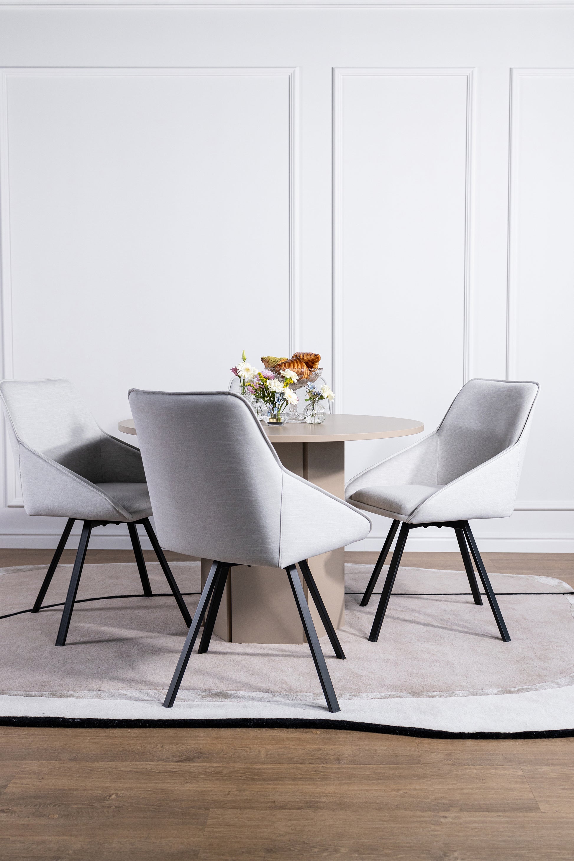 Krēsls Yani 90/54/63 cm gaiši bēšs - N1 Home