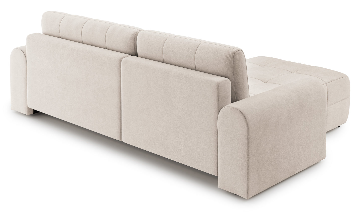 Dīvāns Simol 268/94/180 cm Storm 02 - N1 Home