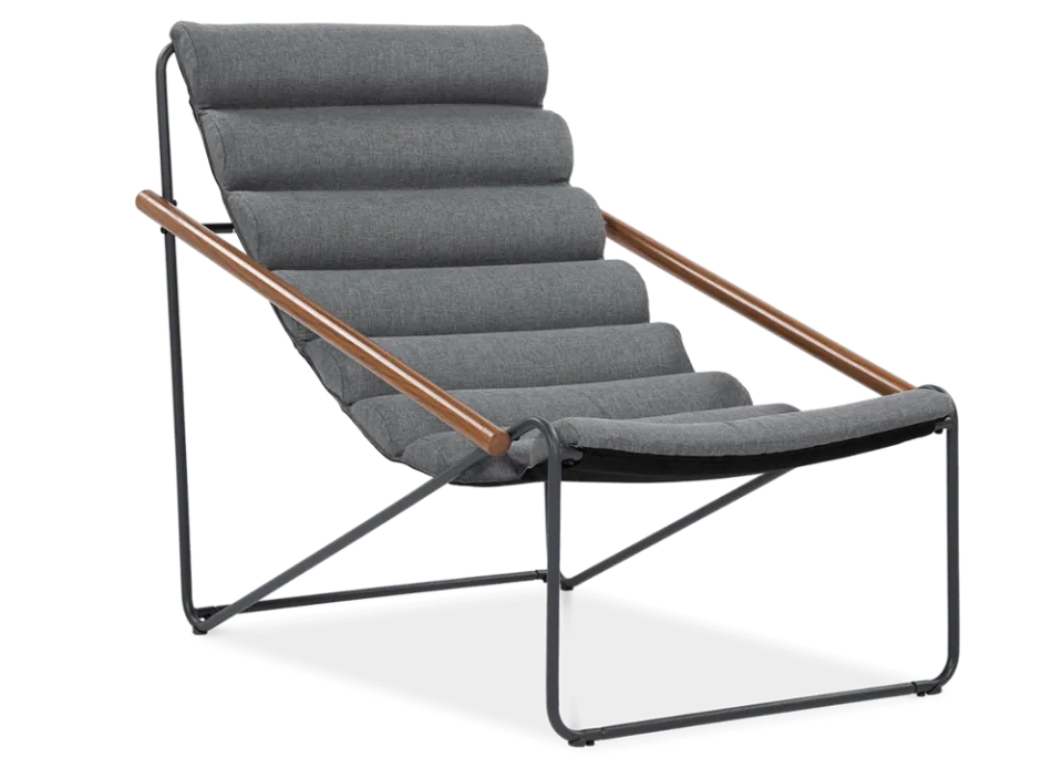 Dārza krēsls Artyk 74/101/85 cm  pelēks - N1 Home