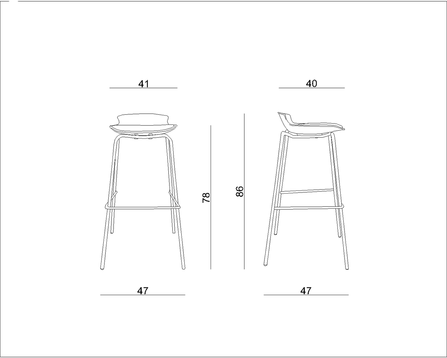 Krēsls Pit eko āda 86/47/48 cm balts/sarkans - N1 Home