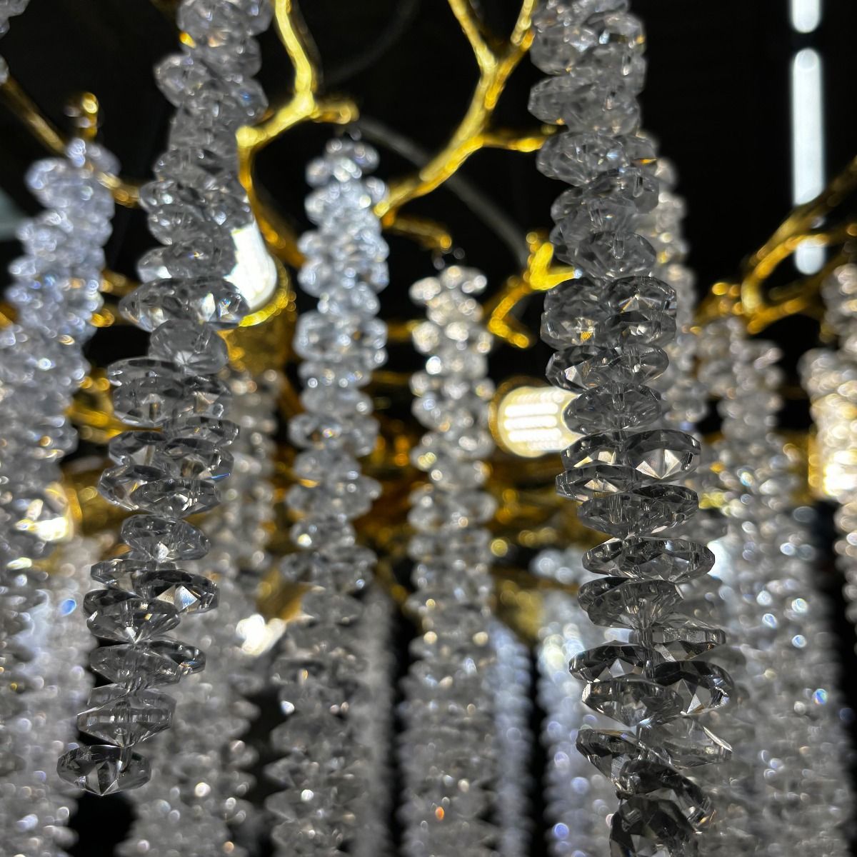 Piekaramā lampa Dujos MD3720-1-EGN 60/150/60 cm zelts