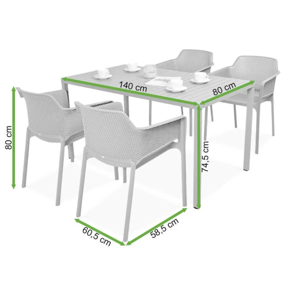 Dārza komplekts Narvi Netli tortora - N1 Home