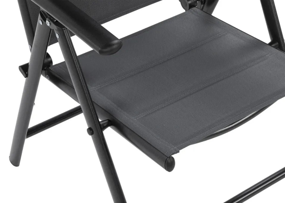 Dārza mēbeles Sidny melns/pelēks - N1 Home