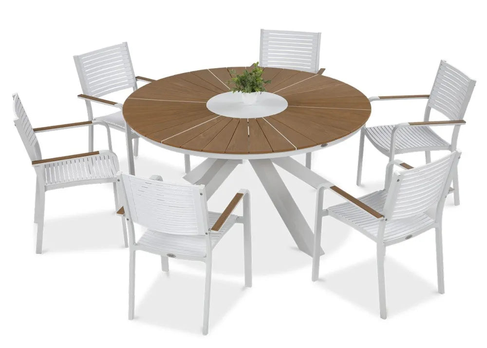 Komlekts Tacos Fi150/6+1 balts - N1 Home