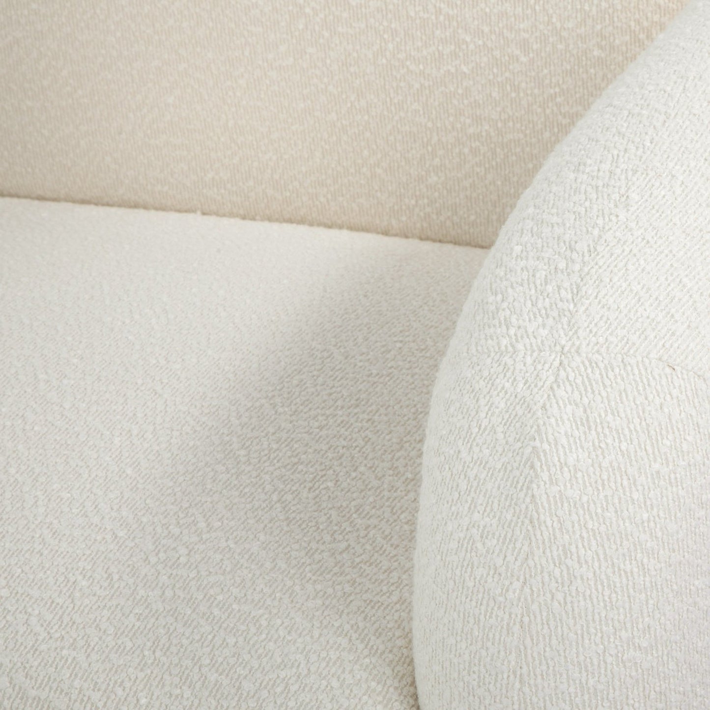 Krēsls Seda TEDDY BOUCLE 95/88/70 cm krēms