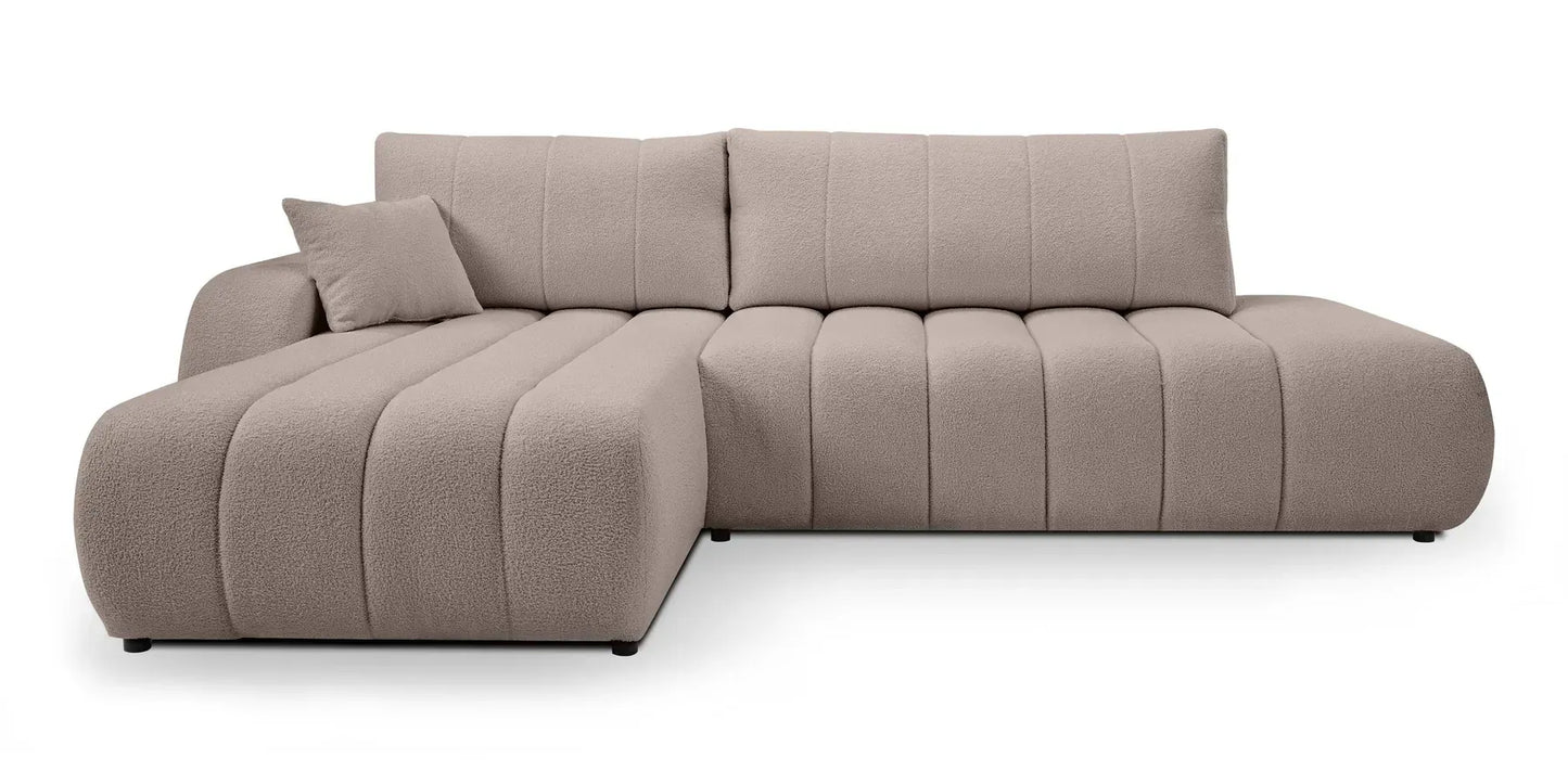 Dīvāns Baloos 276/88/176 cm pelēks - N1 Home