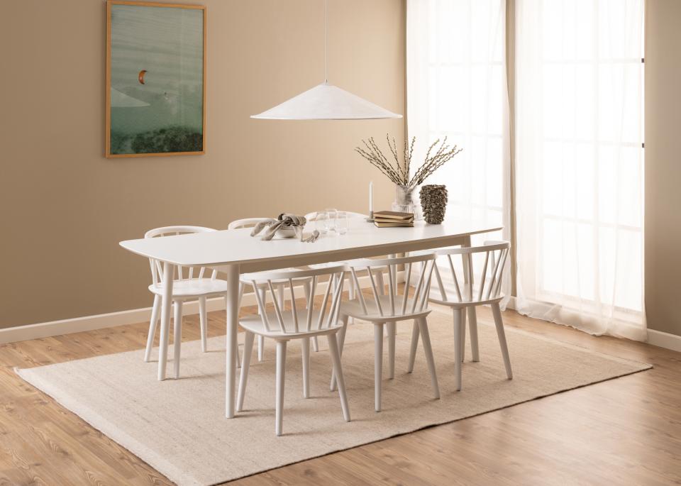 Krēsls Idis 51/51/75 cm balts - N1 Home