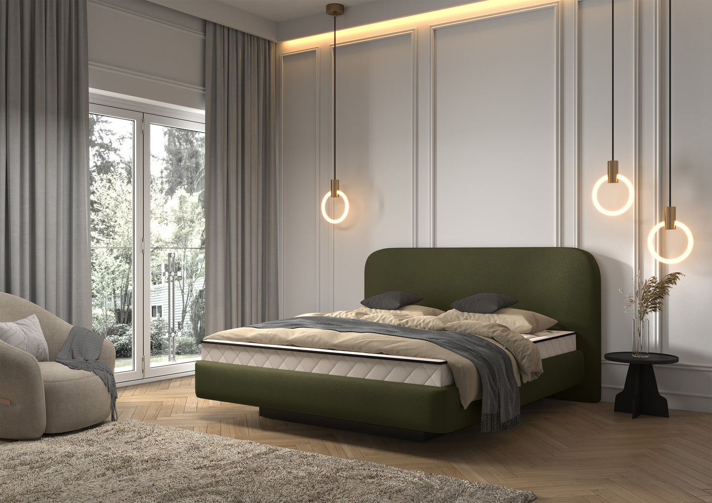 Gulta Nelapo 120/140/160/180x200 cm Casa 14