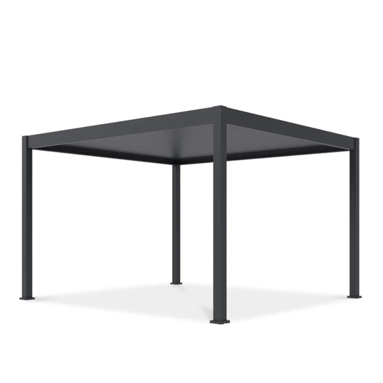 Elektriskā terases pergola Dele AUTOMATIC 3,6x4 ar LED apgaismojumu - N1 Home