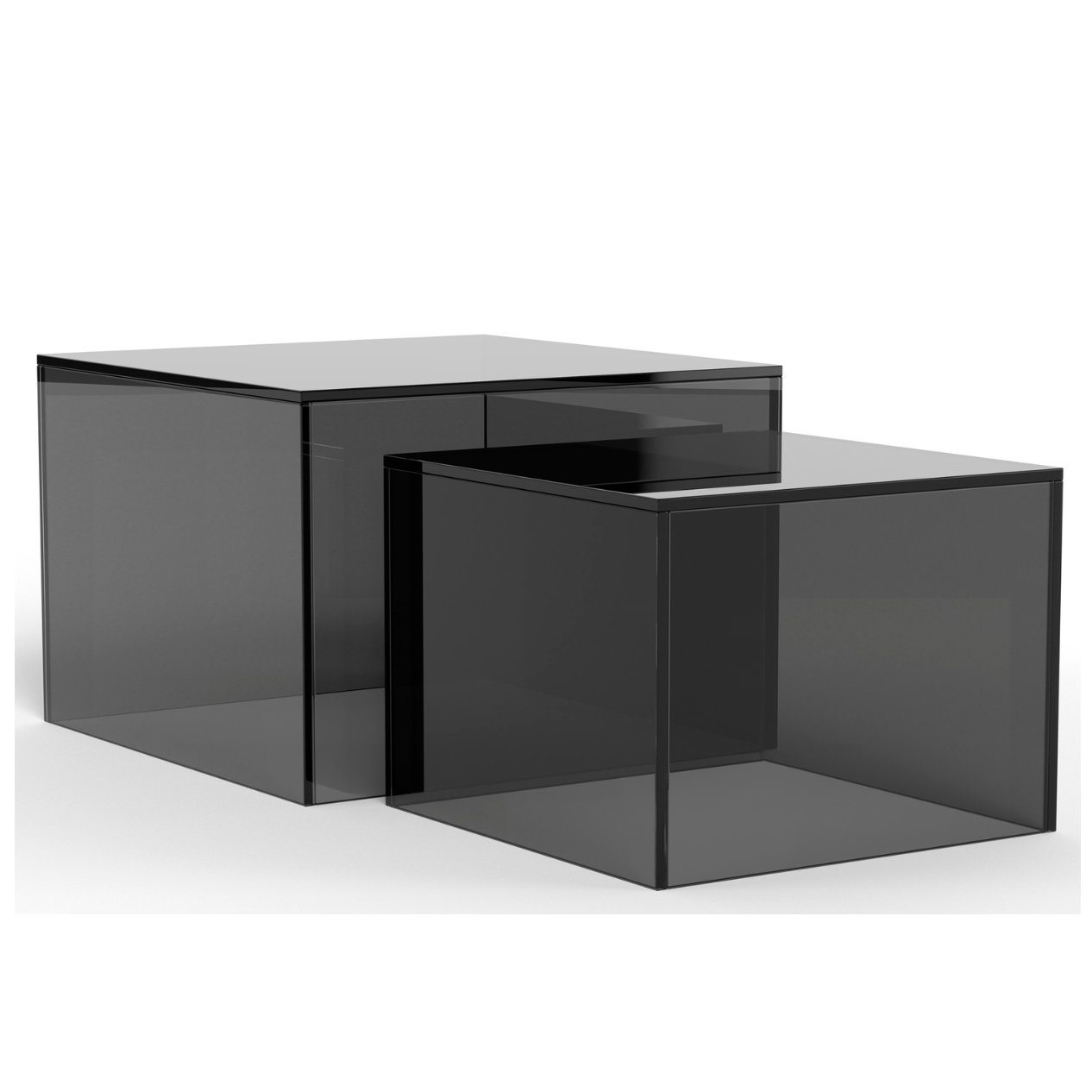 Kafijas galds Glopi 50/50/35 cm pelēks - N1 Home