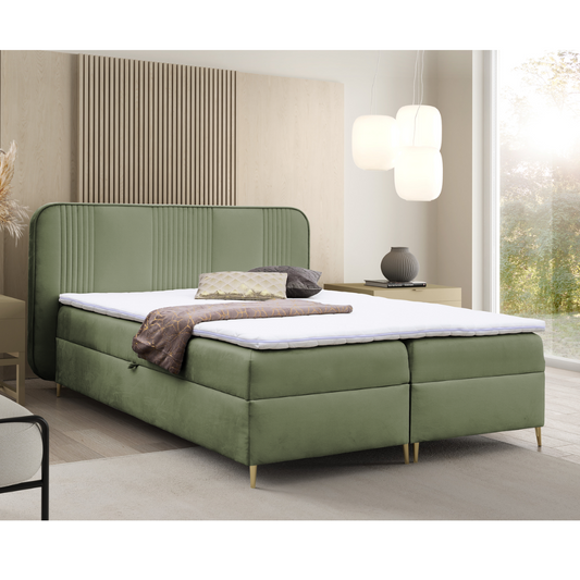 Kontinentālā gulta Clarens 140/160/180x200 cm Magic Velvet 2243 - N1 Home