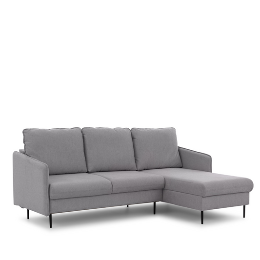 Dīvāns Tai 222/95/161 cm Loft 19/melnas kājas - N1 Home