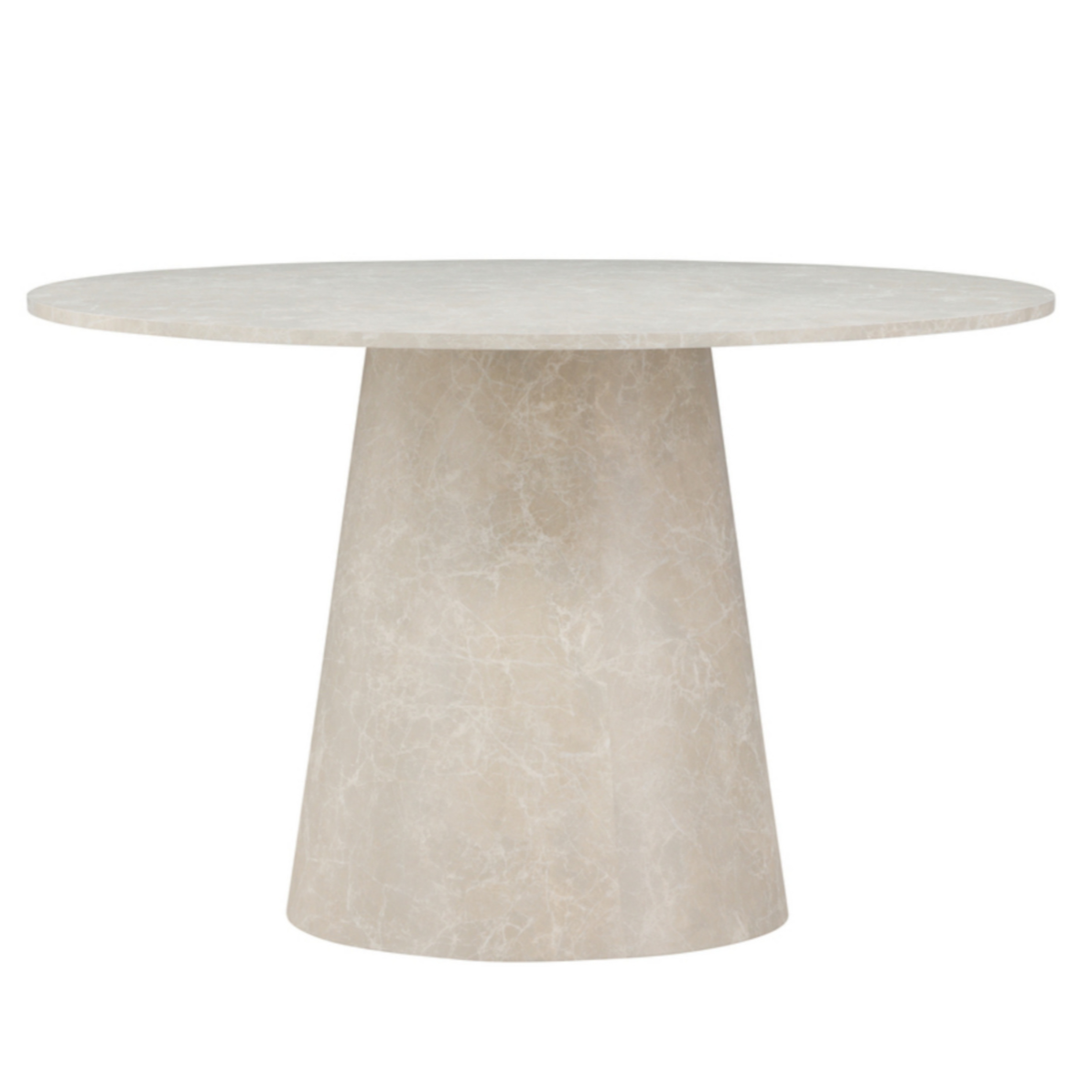 Galds Agrer 75/120/120 cm bēšs marmors - N1 Home