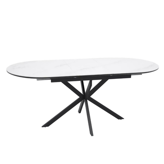 Galds Gastoli 80/140/75 cm balts - N1 Home