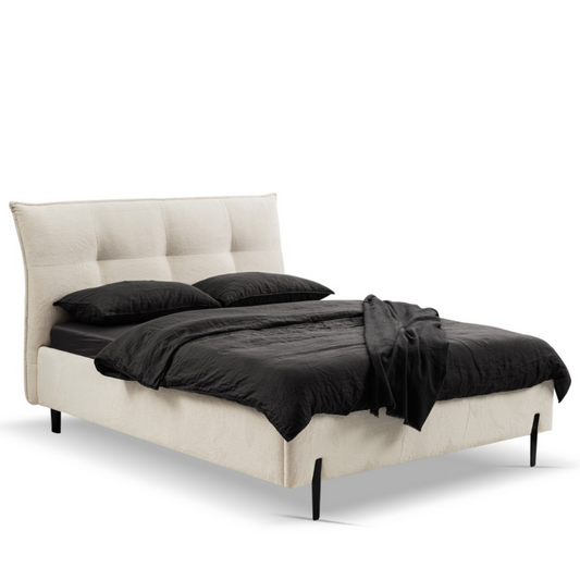 Gulta Dalaje 140/160/180x200 cm bēšs - N1 Home