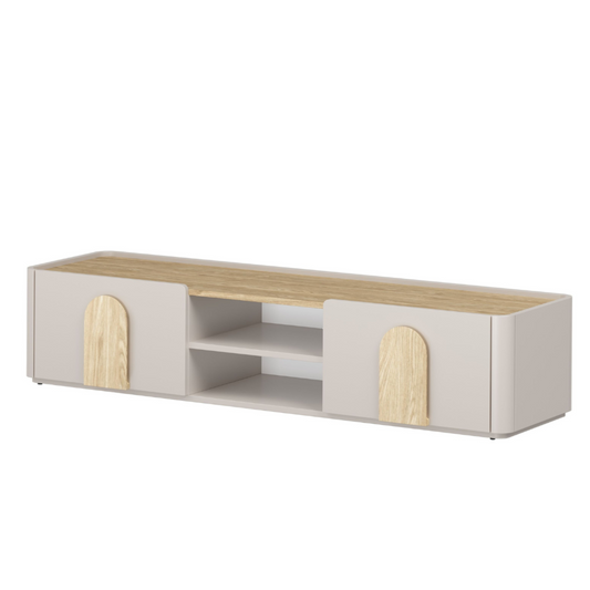 TV skapis Amil 170/35.5/48 cm Kašmirs/Eļļots ozols/Gaišs ozols - N1 Home