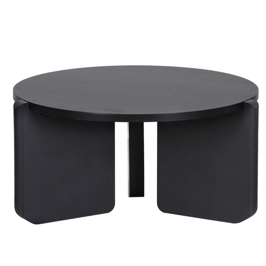 Kafijas galdiņš Prefi 40/80/80 cm melns pelni - N1 Home