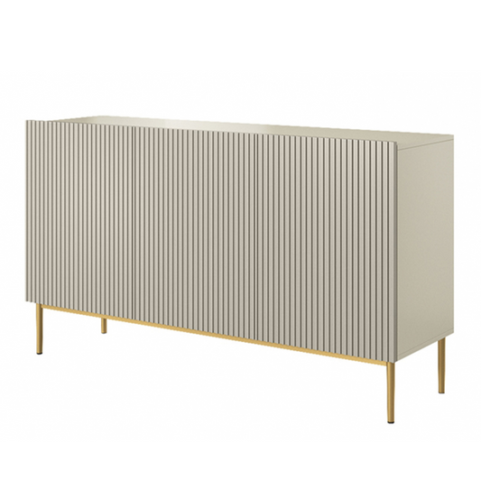 Kumode AUSTIN 150/85/45 cm kašmirs/zelts kājas - N1 Home