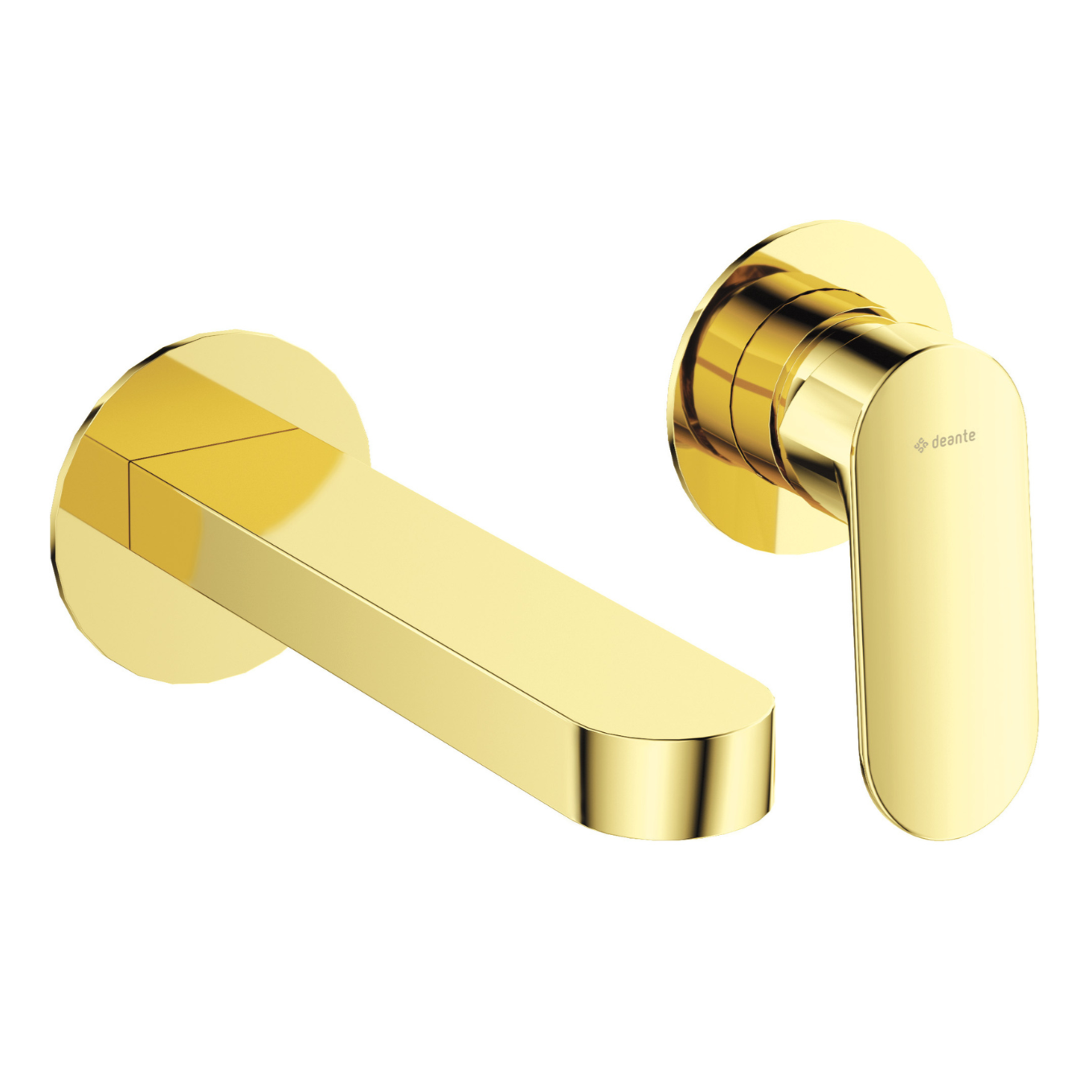 Iebūvējamais izlietnes maisītājs, 2 caurumi Alpinia 183 mm zelts - N1 Home