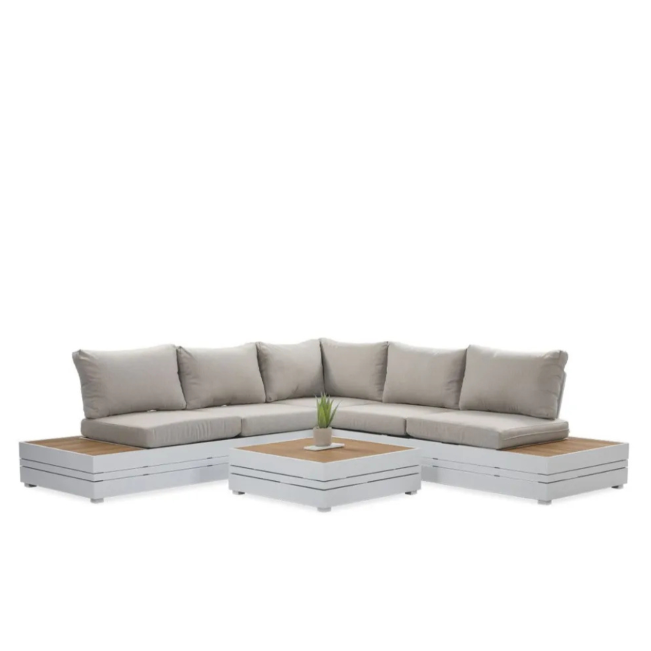 Dārza komplekts Marvi balts - N1 Home