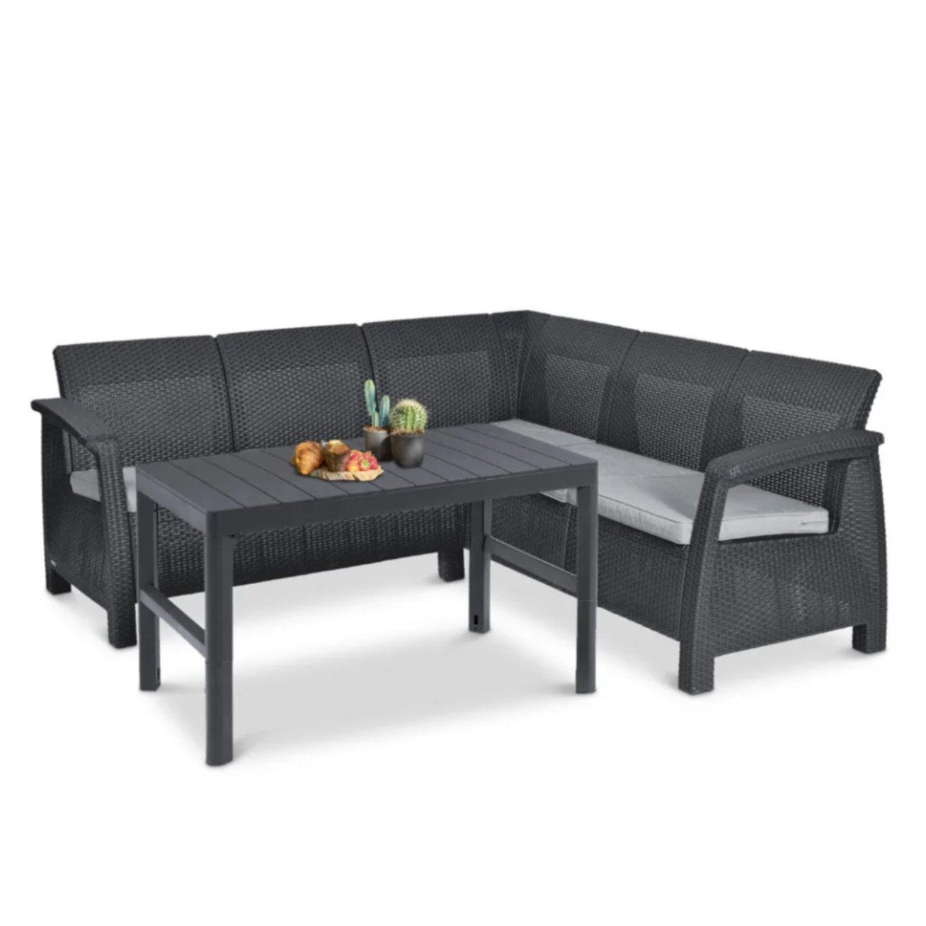 Dārza komplekts Cory Reli grafīts - N1 Home