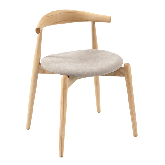 Krēsls Pera 72/51/56 cm bēšs/ozols - N1 Home