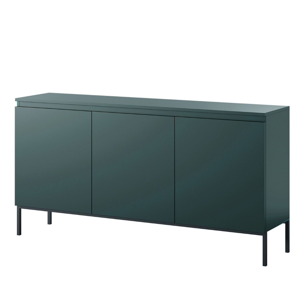 Kumode Bommo 150/77/35 cm tumši zaļs