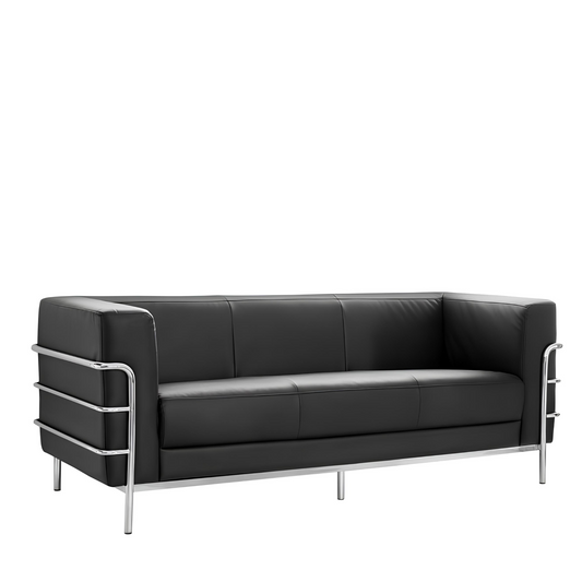 Atpūtas zonas dīvāns Demo 45/149/51 cm melns