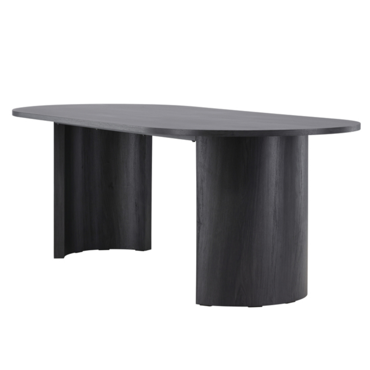 Galds Grundar 75/100/220 cm melns - N1 Home