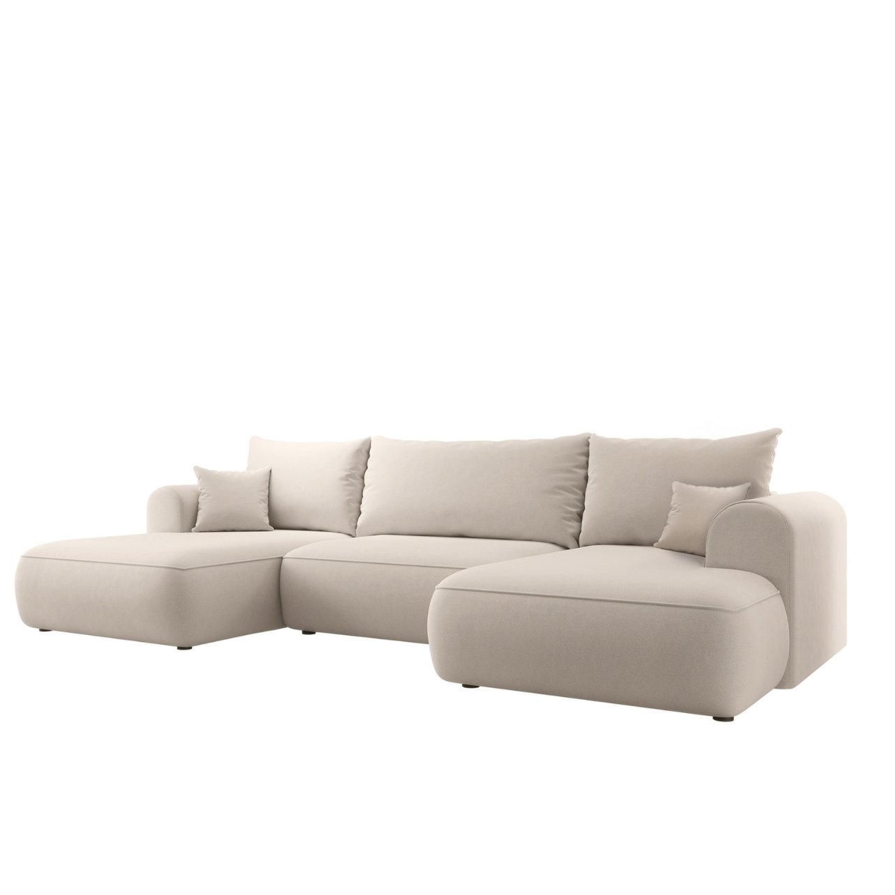 Dīvāns Ovors U 380/95/167 cm Castel 04 - N1 Home