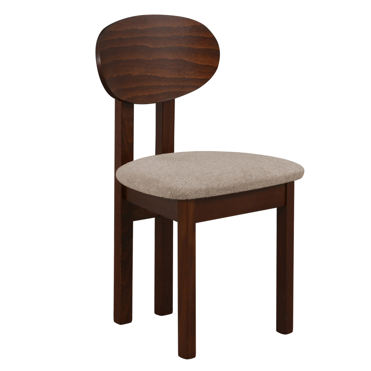 Krēsls Venaja 47/85/44/47 cm valrieksts/bēšs