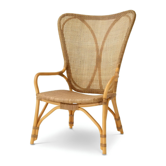 Krēsls Colony Eichholtz 76,5/78/112 cm Rattan | honey finish - N1 Home