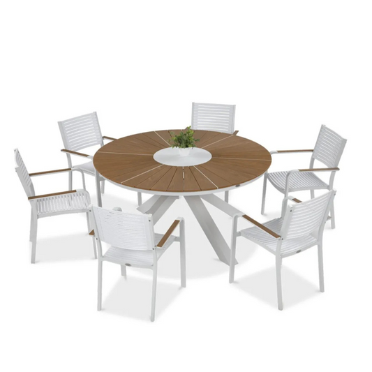 Komlekts Tacos Fi150/6+1 balts - N1 Home