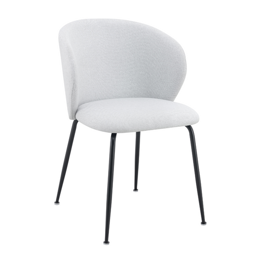 Krēsls Meali 77,5/44/49 cm sudrabs - N1 Home