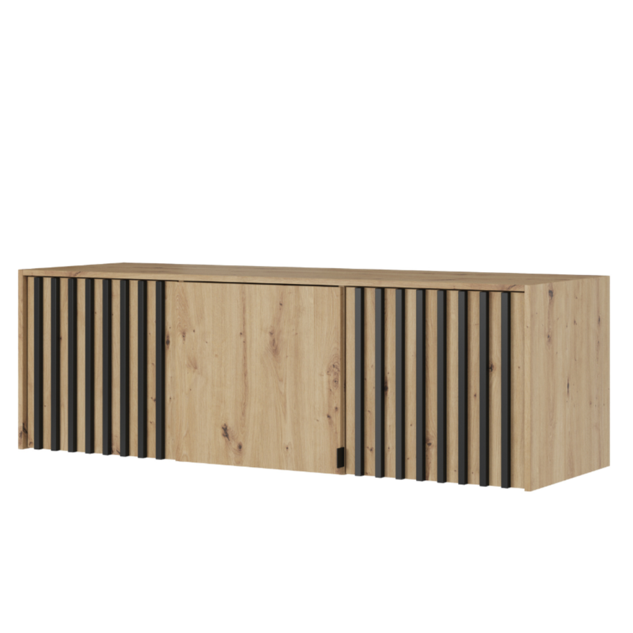 Mezonīna piebūve līdz skapim Neko 155/51/50 cm artisan ozols - N1 Home