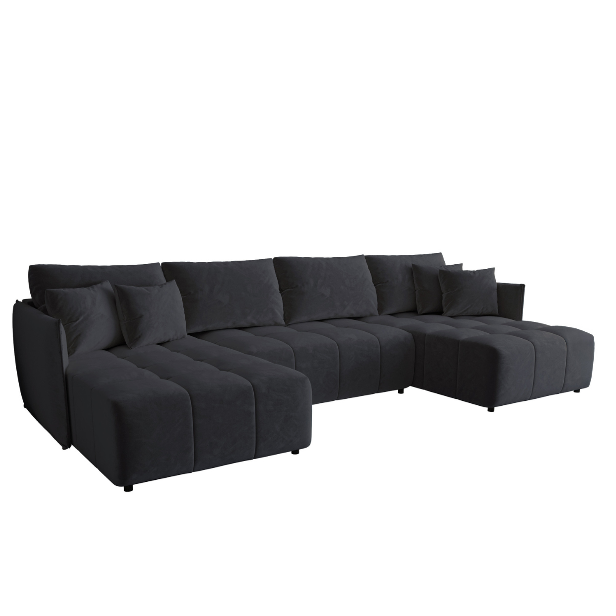 Dīvāns Belviu 349/85/175 cm Monolith 97 - N1 Home