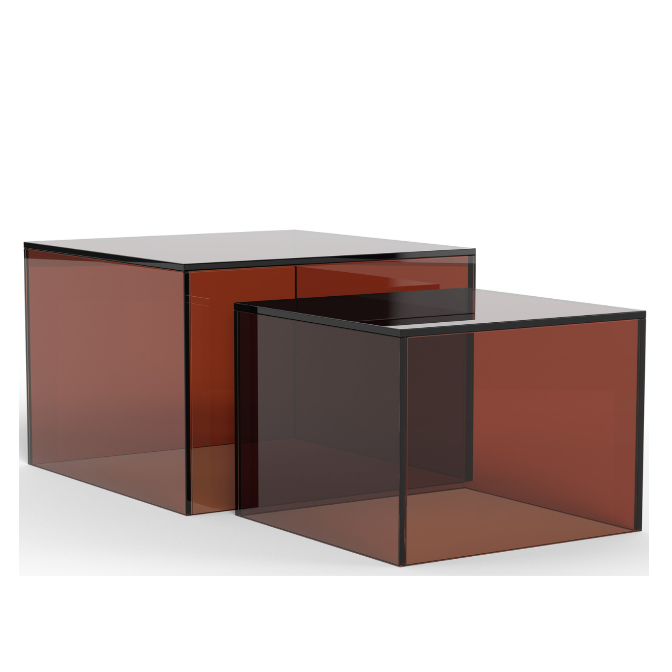 Kafijas galds Glopi 50/50/35 cm brūns - N1 Home