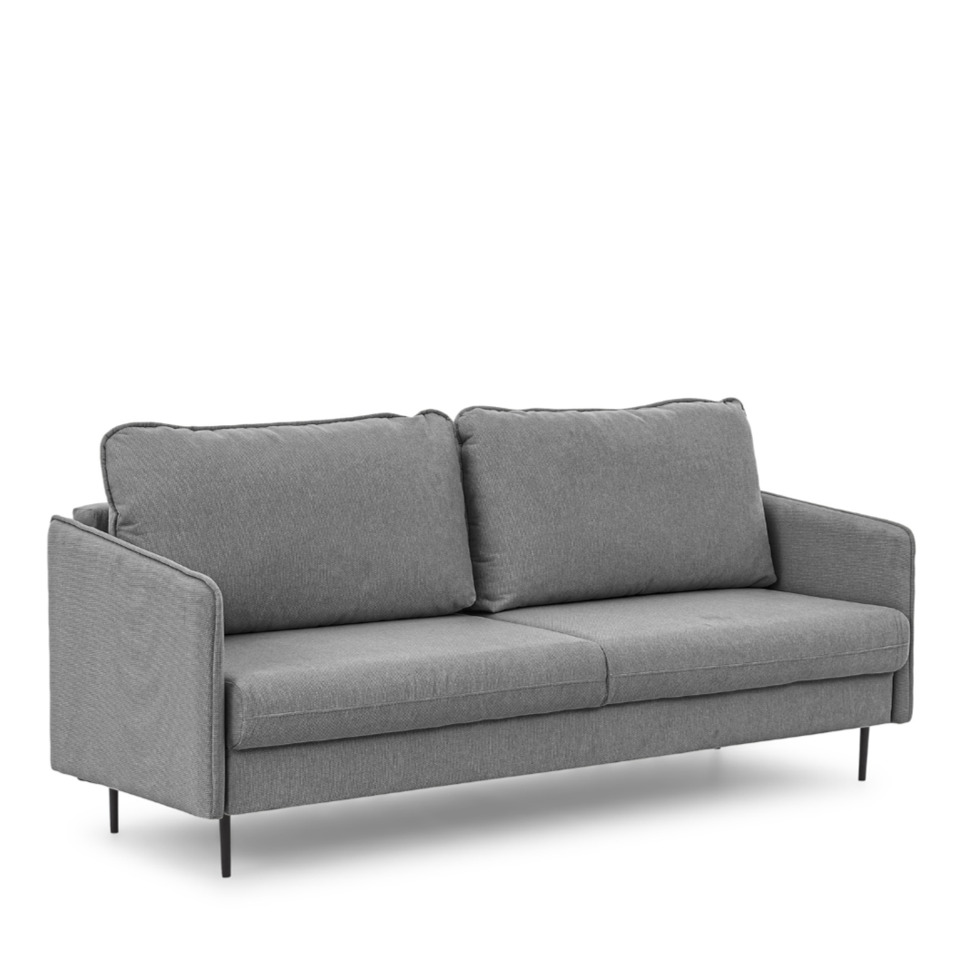 Dīvāns Tai 207/95/98 cm Gemma 86/melnas kājas - N1 Home