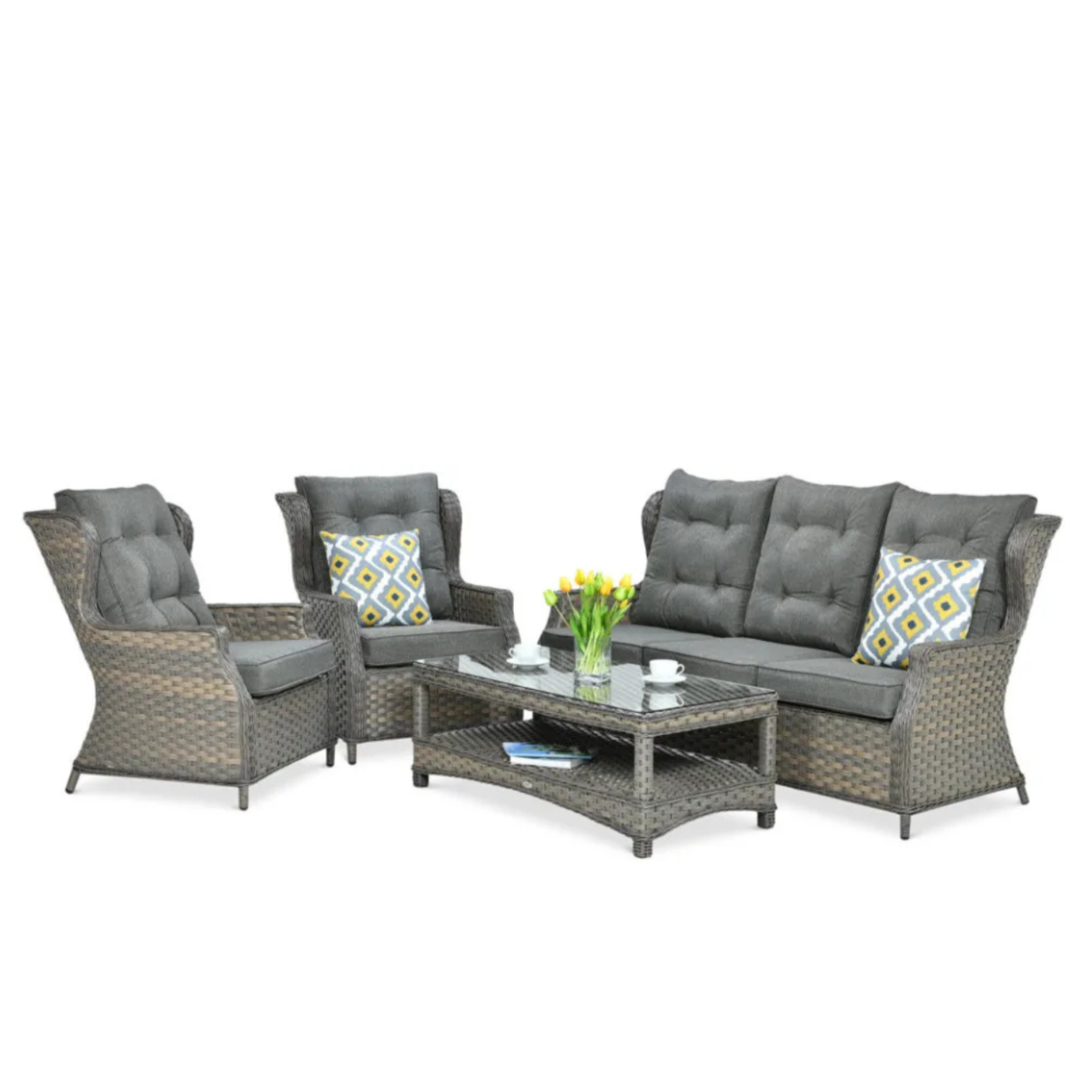 Dārza komplekts Trivo 3 melanžs - N1 Home