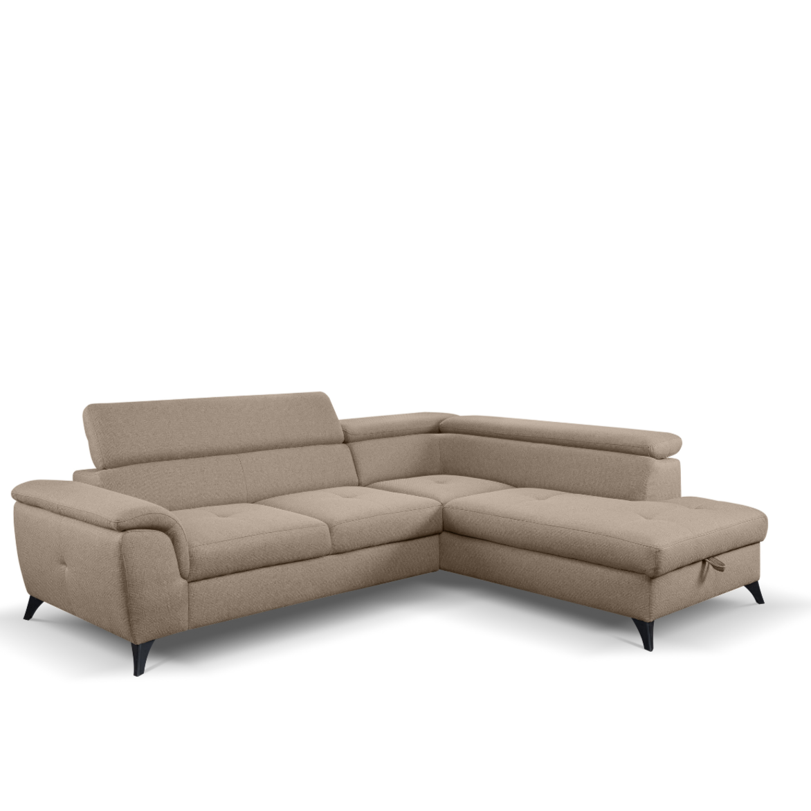 Dīvāns Alda 251/90/96 cm bēšs - N1 Home