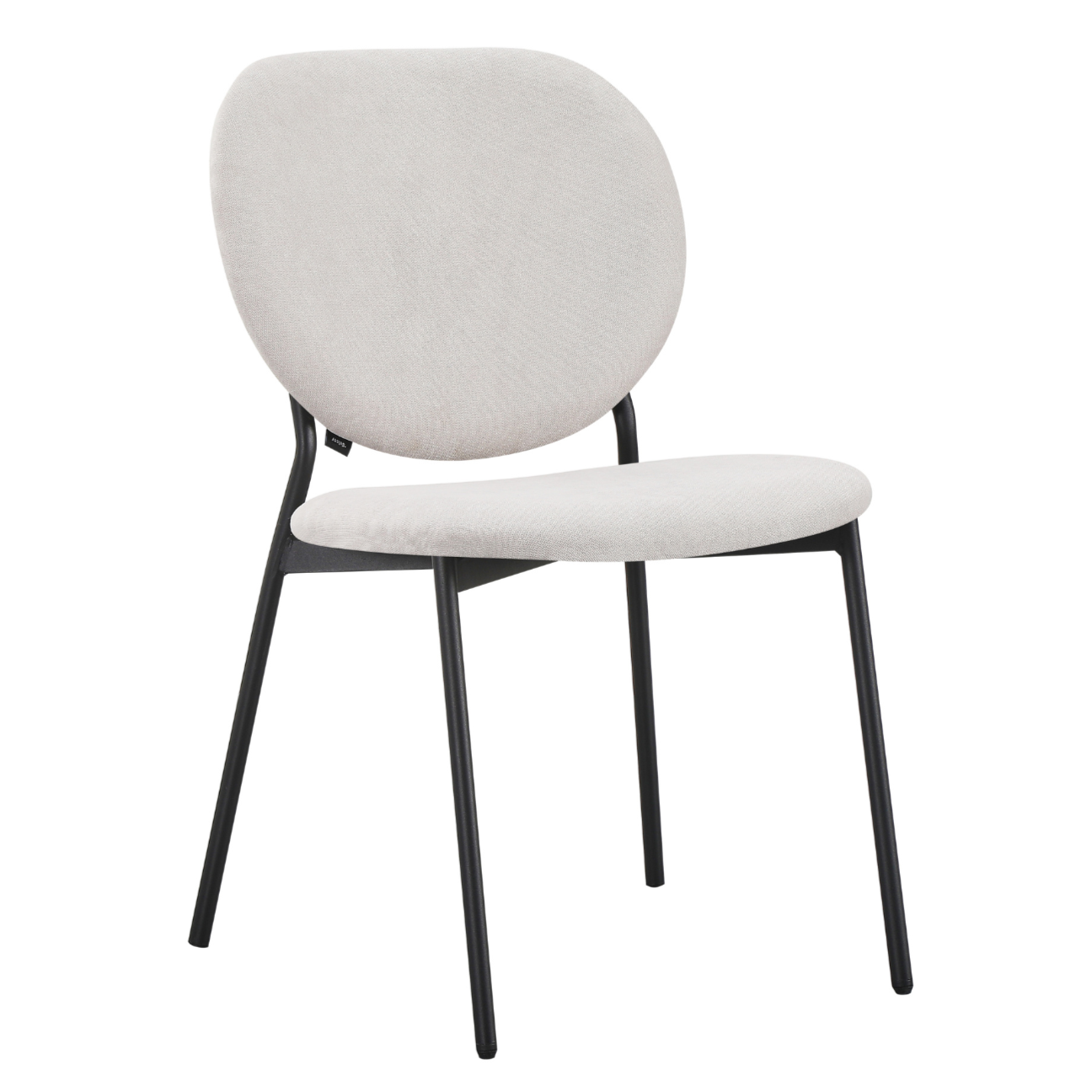 Krēsls Brokt 79/49/56 cm pelēks-bēšs - N1 Home